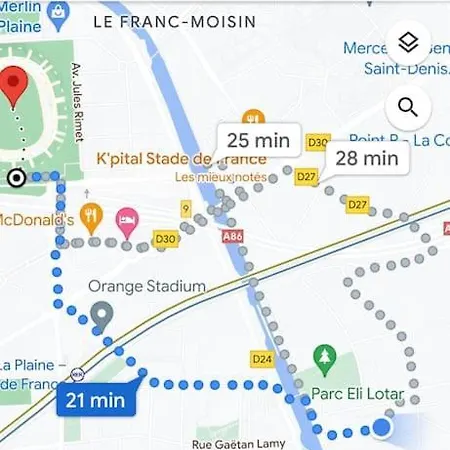 Maison Proche Paris Stade De France Aubervilliers